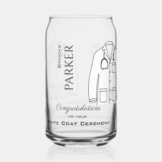 Félicitations White Coat Ceremony Docteur (Recto)