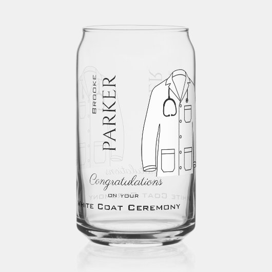 Félicitations White Coat Ceremony Docteur (Verso)