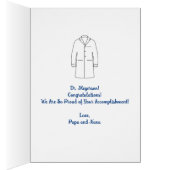 Félicitations White Coat Médicale Doctor (Intérieur (Droit))