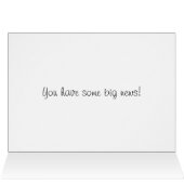 Félicitations Wren (Intérieur Horizontal (Haut))