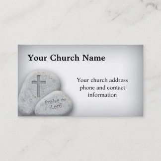 Félicitez le carte de visite de seigneur Christian