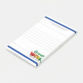 Félicitez-le série - grande protection de post-it (Incliné)