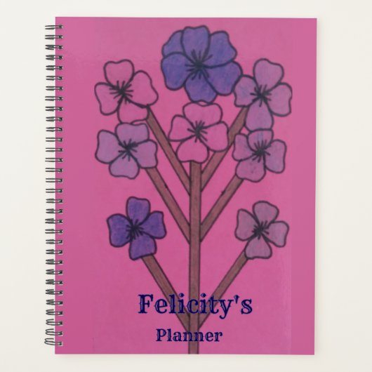 Felicity's planner (Voorkant)