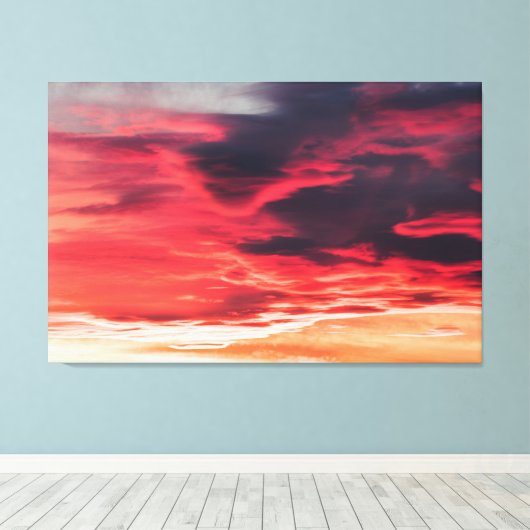 feliene golf canvas afdruk (Insitu (Houten vloer))