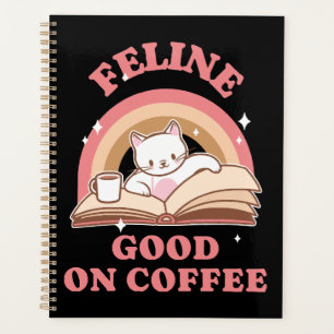 Félin bien sur café