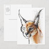 Feline Briefkaart (Voorkant / Achterkant)