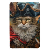 Feline Buccaneer - Flexibele fotomagneet Magneet (Verticaal)