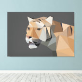 Feline Canvas Afdruk (Insitu (Houten vloer))