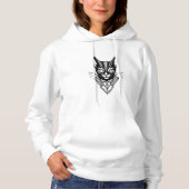 Feline cat hoodie (Voorkant)