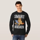 Feline Cat  Smart as a Whisker T-shirt (Voorkant volledig)