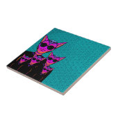 Feline character tegeltje (Zijkant)