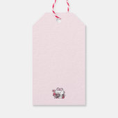 Feline de Liefde - Schattigee Valentijn's Cat Desi Cadeaulabel (Achterkant)