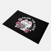 Feline de Liefde - Schattigee Valentijn's Cat Desi Deurmat (Schuin)