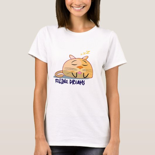 Feline Dreams T-shirt (Voorkant)