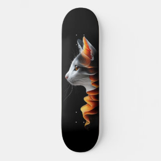 Feline Elegance Skateboard