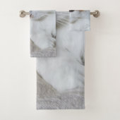 (Feline Fancy) Kat Overpeinzing: Kat Foto Bad Handdoek (Insitu)