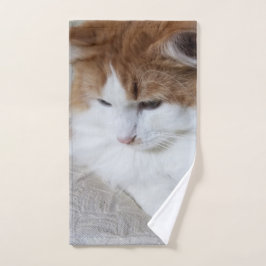 (Feline Fancy) Kat Overpeinzing: Kat Foto Bad Handdoek