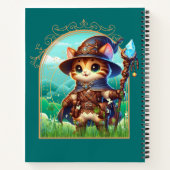 Feline Fantasy Avontuur Notitieboek (Achterkant)