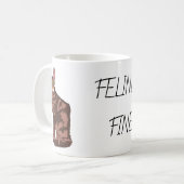 Feline Fine Koffiemok (Voorkant links)