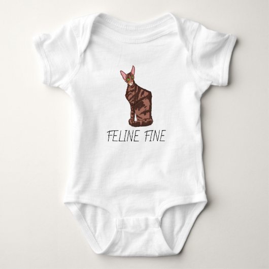 Feline Fine Romper (Voorkant)