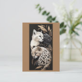 FELINE FINESSE #1 BRIEFKAART (Staand voorkant)