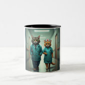 Feline First Responders Two-Tone Mug (Centre)