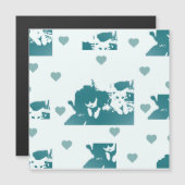 Feline Friends. Adorable Kitten Duo. (Voorkant / Achterkant)