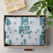 Feline Friends. Adorable Kitten Duo. Tissuepapier (Geschenk)