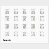 Feline Fun Cat Functionele Ergotherapie OT Ronde Sticker (Vel)