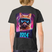 Feline Future: 2024 VR Vision T-shirt (Achterkant)