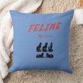 "Feline Majestic". Kussen (Deken)