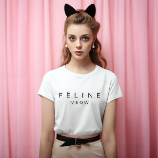Feline Meow T-shirt