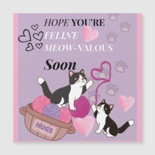 "FÉLINE MeOw-Valouse carte magnétique
