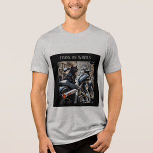 Feline op wiel T-Shirt