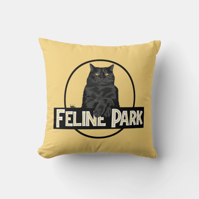 Feline Park Kussen (Voorkant)