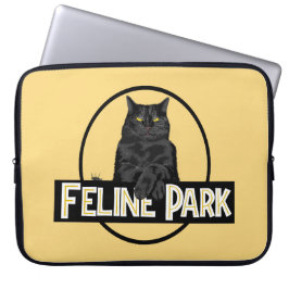 Feline Park Laptop Sleeve