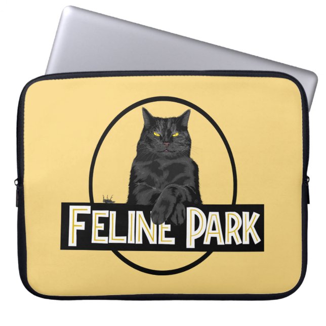 Feline Park Laptop Sleeve (Voorkant)