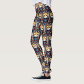 Feline Samurai Warrior Leggings (Links)