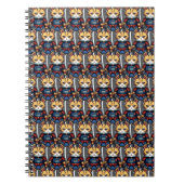Feline Samurai Warrior Notitieboek (Voorkant)