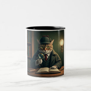 Feline Sleuth : Une mystérieuse Mug De Café