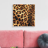 Feline Sproeten Canvas Afdruk (Insitu (Woonkamer))