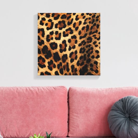 Feline Sproeten Canvas Afdruk (Insitu (Woonkamer))