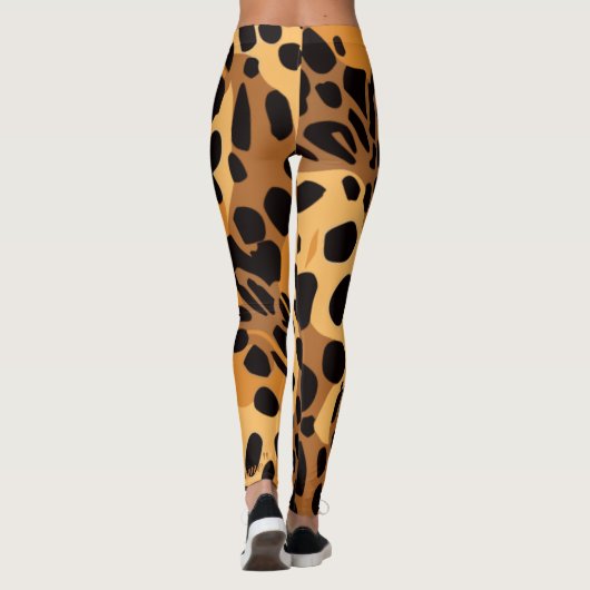 Feline Sproeten Leggings (Achterkant)