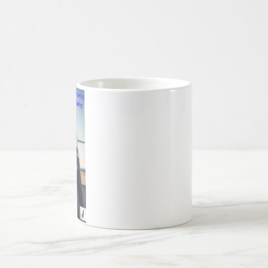 Feline Wisdom & Wealth - Kapitalistische Mok (Center)