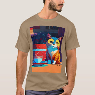 FelineFueled art. 14 T-shirt