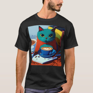FelineFueled art 19 T-shirt