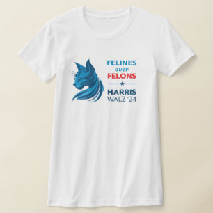 Felines au-dessus du T-shirt Felons Harris 24