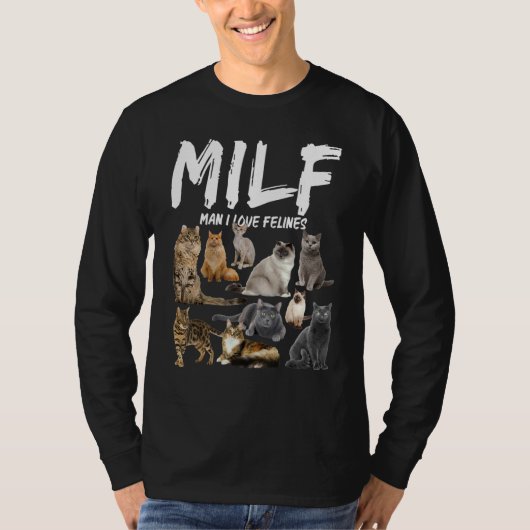 Felines Cat 1 T-shirt (Voorkant)