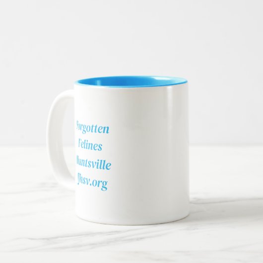 Felines oubliées Huntsville Mug (Devant gauche)