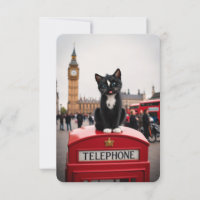 Felini op de Red Phone Booth: A London Adventure